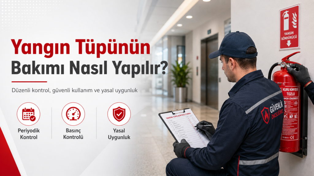 Yangın Tüpünün Bakımı Nasıl Yapılır?