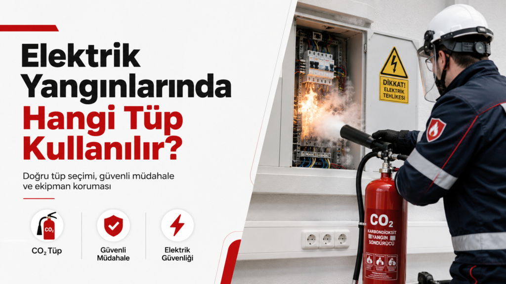 Elektrik Yangınlarında Hangi Tüp Kullanılır?
