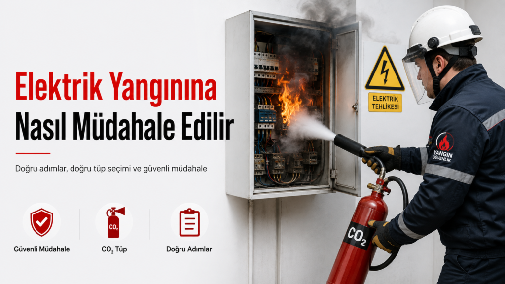 Elektrik Yangınına Nasıl Müdahale Edilir