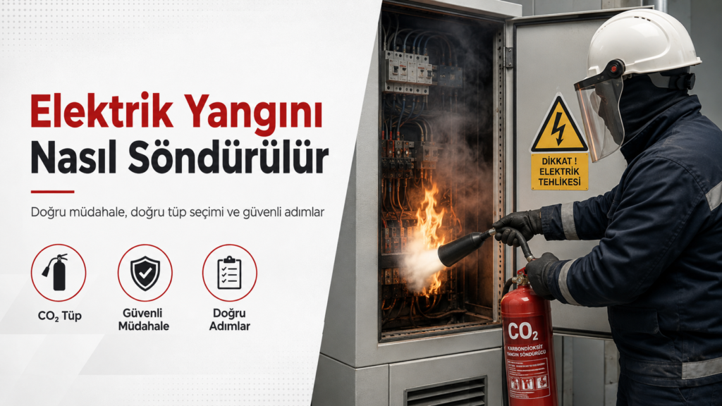 Elektrik Yangını Nasıl Söndürülür