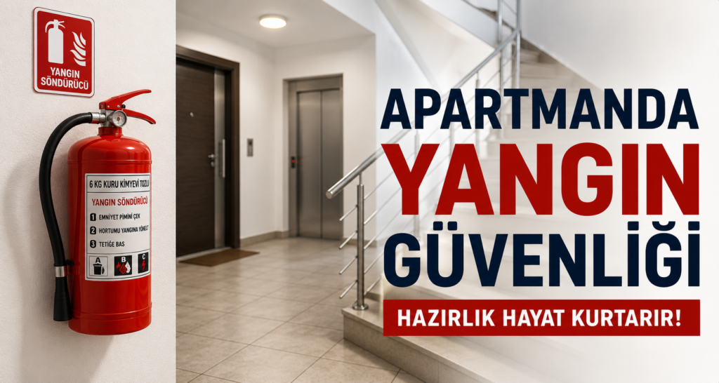 Apartman Yangın Tüpü Yönetmeliği
