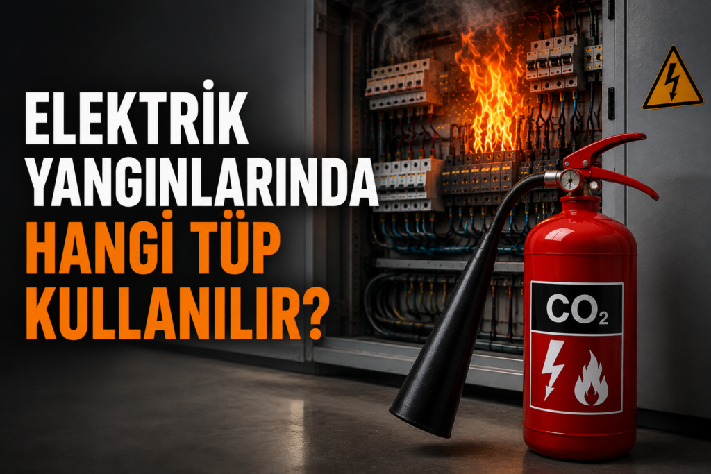 Elektrik Yangınlarında Hangi Tüp Kullanılır